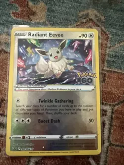 Radiant Eevee SWSH230 SWSH: Sword & Shield Promo Cards Holo - Image 1