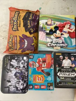 TCG Card Lot Large! - Pokemon, NFL, PGA, Disney, YuGiOh - Hockey - Image 3