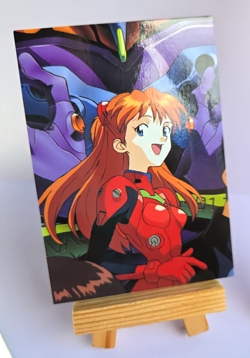 Asuka - PP14 - vtg 1996 Neon Genesis Evangelion CARDDASS MASTERS CARD - Image 1