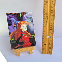 Asuka - PP14 - vtg 1996 Neon Genesis Evangelion CARDDASS MASTERS CARD - Image 2