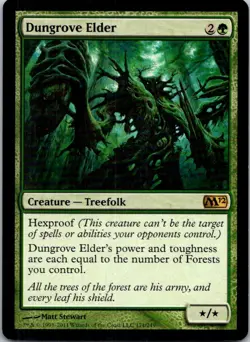 Magic 2012 (M12) - Dungrove Elder - 171 - LP - Image 1