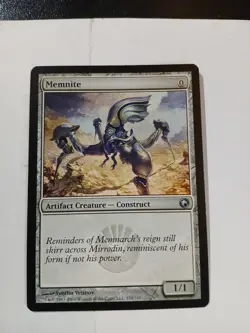 Magic The Gathering Memnite Scars Of Mirrodin Near Mint Condition ●47 - Image 1