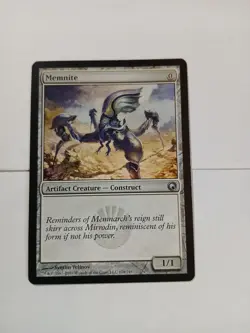 Magic The Gathering Memnite Scars Of Mirrodin Near Mint Condition ●47 - Image 3