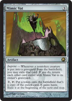 Scars of Mirrodin Mimic Vat - Foil x1 Light Play, English Magic Mtg M:tG - Image 1