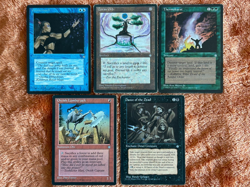 5x MTG Ice Age Rares - Dance of the Dead - Thermokarst - Zuran Orb - cards rare - Image 1