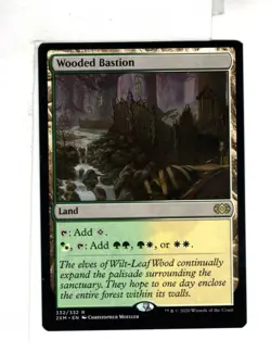 MTG SkeenAB Wooded Bastion from Double Masters. NM. - Image 1