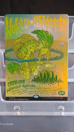 Magic: The Gathering World Shaper Rare Green Creature Foil Secret Lair - Image 1