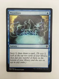 Preordain NM/M* Commander Legends ENGLISH 084/361 - Image 1