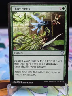 MTG Commander Legends -Three Visits 261 Regular - Image 1