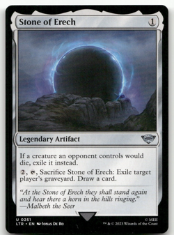 Stone of Erech #251 Lord of the Rings LTR Magic MTG - Image 1