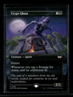 Magic: The Gathering Crypt Ghast Borderless Duskmourn P • 368 Foil - Image 1