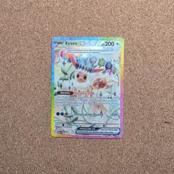 Eevee ex 167/131 Pokemon Prismatic Evolutions Holo Special Illustration Rare *B1 - Image 1