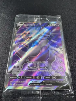 Pokemon Mewtwo V FACTORY SEALED Full Art Holo Sword & Shield Promo SWSH229 - Image 2