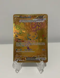 Pikachu Ex Sv: Prismatic Evolutions 179/131 Hyper Rare Holo Pokemon TCG Card MNT - Image 1