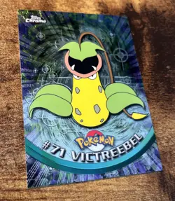 2000 Topps Chrome Pokemon Spectra Victreebel #71 NM/MT - Image 2