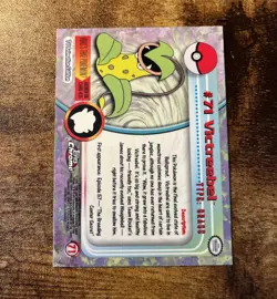 2000 Topps Chrome Pokemon Spectra Victreebel #71 NM/MT - Image 3