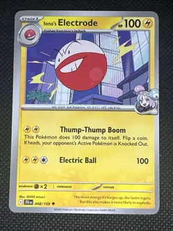 Iono's Electrode 048/159 Pokemon Sv09: Journey Together Non Holo - Image 1
