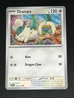 Drampa 130/159 Pokemon Sv09: Journey Together Non Holo - Image 1
