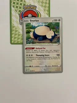 Snorlax 143/196 2023 World Championships Deck Variant Lost Origin Pokemon NM k - Image 1
