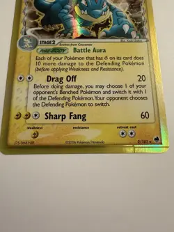 Feraligatr - 2/101 Ex Dragon Frontiers 2006 - Reverse Holo - Pokemon TCG - Image 3