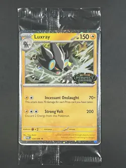 Pokemon Luxray 028/088 Perfect Order Best Buy Stamped Promo Sealed NM Mint - Image 1