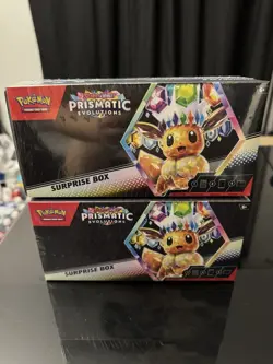 Pokemon TCG - Prismatic Evolutions Surprise Box Lot of 2 SEALED - Image 1