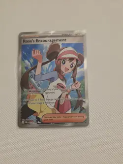 Pokemon TCG Rosa's Encouragement 114/088 Perfect Order Full Art NM - Image 1