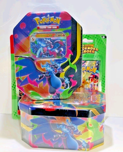 Pokemon TCG Mega Evolution Ascended Heroes 2 Pack Blister & Charizard Tin Bundle - Image 5