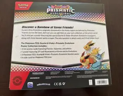Pokemon TCG Scarlet & Violet Prismatic Evolutions Poster Collection Box Lot Of 3 - Image 2