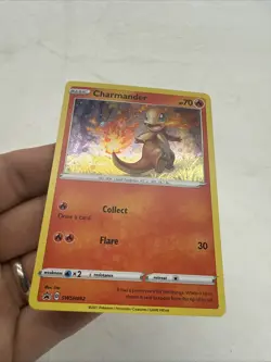 Charmander SWSH092 Black Star Promo Swirl 2021 Cosmos Holo Rare Pokemon - NM - Image 3