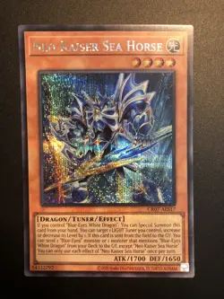 Yugioh - Neo Kaiser Sea Horse CR07-AES17 - Secrets Rare - Asian-English - NM - Image 1