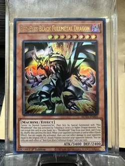 YUGIOH! Red-Eyes Black Fullmetal Dragon - ROTA-EN005 - Ultra Rare 1st Edition NM - Image 1