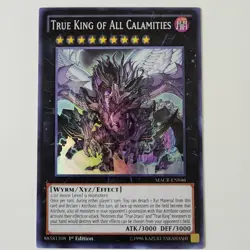 True King of All Calamities - MACR-EN046 - NM/VLP - Super Rare - 1st ed - Yugioh - Image 1