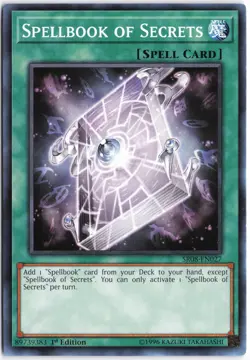 Yugioh - Spellbook of Secrets SR08-EN027 1st Edition - Structure Deck: Order of - Image 1