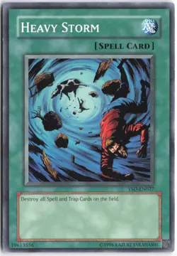 Yugioh - Heavy Storm YSD-EN027 Unlimited - Starter Deck 2006 - Image 1