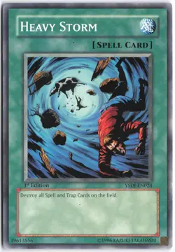 Yugioh - Heavy Storm YSDJ-EN024 1st Edition - Starter Deck: Jaden Yuki - Image 1