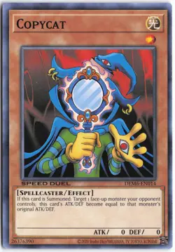 Yugioh - Copycat DEM6-EN014 Unlimited - Speed Duel Demo Deck 2020 - Image 1
