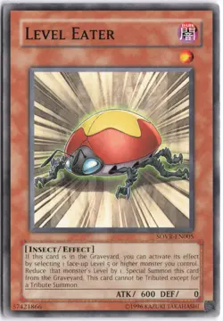 Yugioh - Level Eater SOVR-EN005 Unlimited - Stardust Overdrive - Image 1