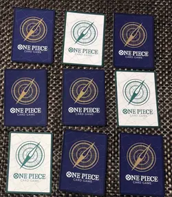 Lot of 9 ONE PIECE OP SABO BROOK… FOIL ALTERNATE ART SR ENGLISH JPN HOLO PROMO! - Image 2