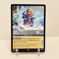 Disney Lorcana Winterspell Lilo Bundled Up Regular 195/204 NM - Image 1
