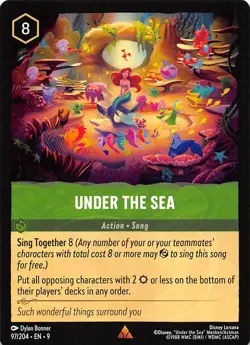 Under the Sea 97/204 Fabled Disney Lorcana - Image 1