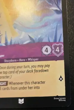 Alice - Well-Read Whisper 36/204 Uncommon Winterspell Disney Lorcana TCG - Image 5