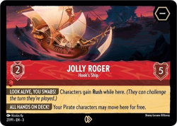 Jolly Roger - Hook's Ship (Foil) - Disney Lorcana Promo Cards - Image 1