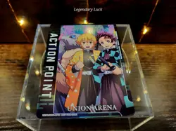 Union Arena Foil Demon Slayer Action Point Card UEPR/KMY-AP01 Near Mint - Image 4