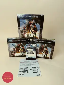 Weiss Schwarz Goddess of Victory NIKKE Booster Box Japanese 3 PACK - Image 1