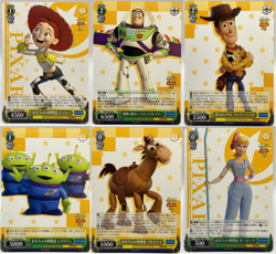 Weiss Schwarz Disney Pixar Toy Story Set of 6 Woody Buzz PXR/S94 TCG Japanese - Image 1