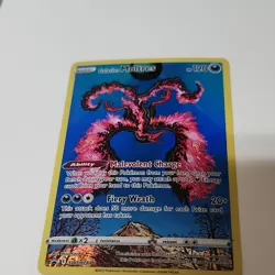 Pokemon Galarian Moltres SWSH284 Promo Full Art Holo Basic 120 HP TCG Card - Image 2