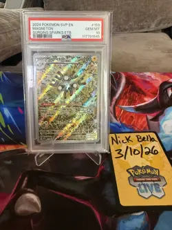 Magneton 159 Sv: Scarlet & Violet Promo Cards Holo PSA 10 - Image 1