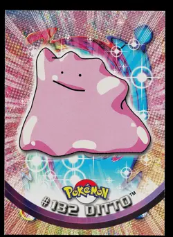 Pokemon Card - Topps Non Foil TV Animation Edition Ditto #132 - Image 1