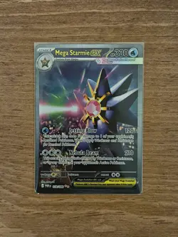Mega Starmie Ex 118/88 Special Illustration Rare Card - Pokemon Perfect Order NM - Image 1